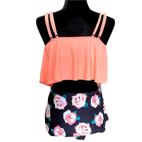 Tunic two piece swim suit - Picture 3 of 6